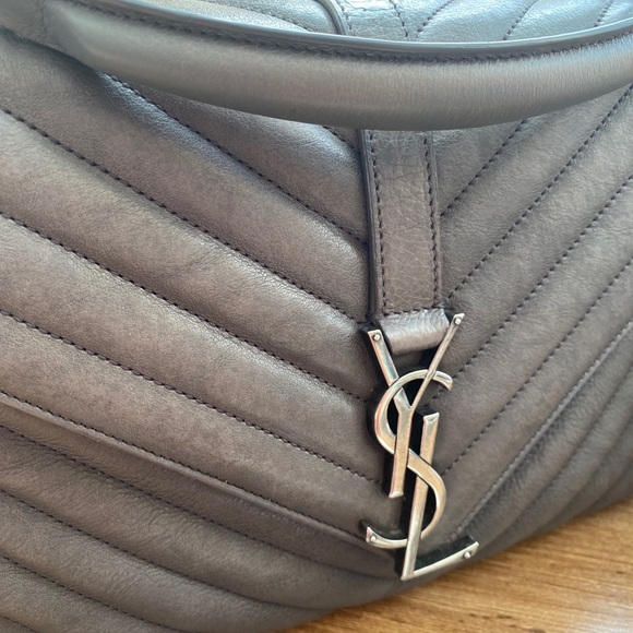 🌷sold on IG🌷Saint Laurent Gray Medium College - Picture 16 of 16